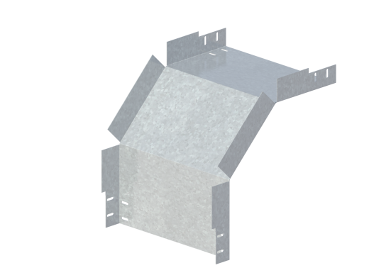 Лоток монтажный угловой 90 вниз ЛУ90Н.400.80.454.1,5.6