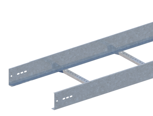 Лоток прямой НЛ50-П2,87 М1 AISI 304 (h=100мм, s=1,5мм)