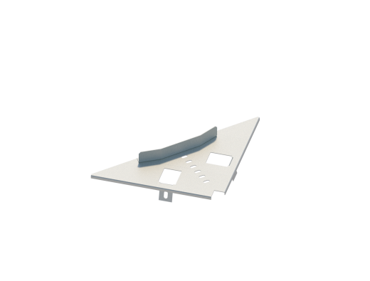 Лоток угловой НЛ-У45 У3 (s=1,5 мм)