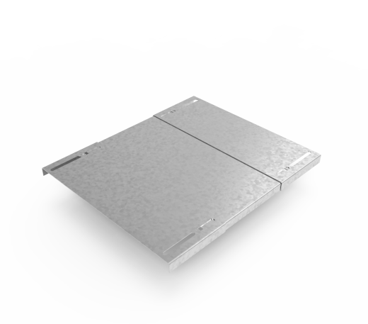 Крышка кабельроста углового с R=100 мм шарнирный  РК1Ш.500.20.100.2.1