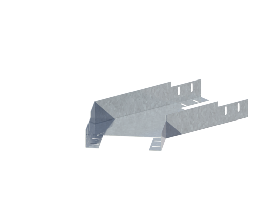 Лоток монтажный угловой 45 горизонтальный ЛУ45Г.200.80.478.2.4