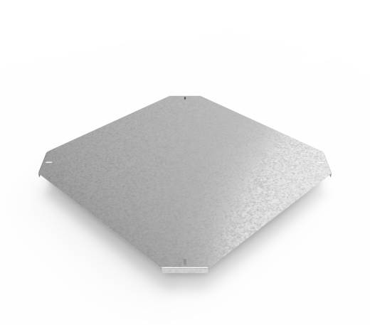 Крышка кабельроста углового с R=100 мм крестообразный горизонтальный РК1КГ.600.20.100.3.1