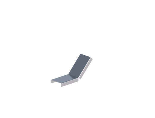 Крышка лотка монтажного углового 45 вверх ЛР45В.50.15.169.1.1