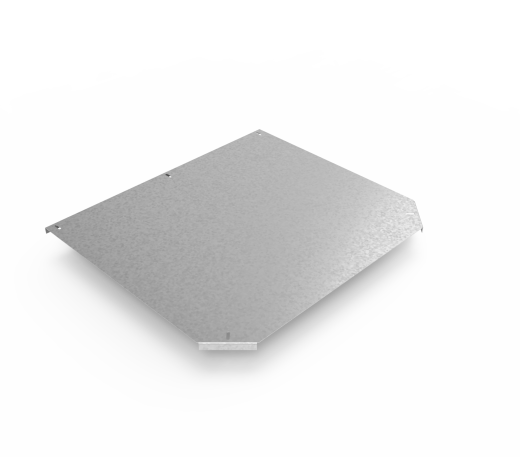 Крышка кабельроста углового с R=100 мм тройниковый горизонтальный РК1ТГ.600.20.100.1,5.1