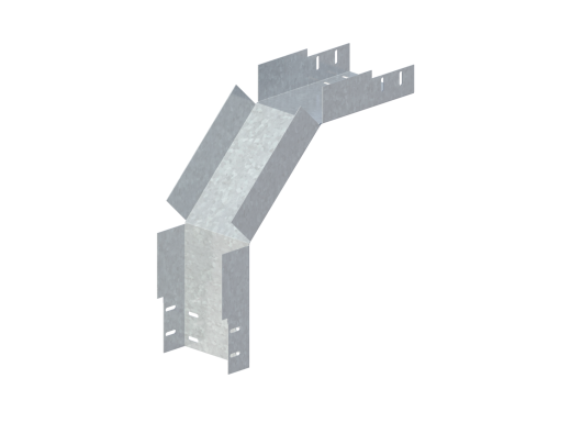 Лоток монтажный угловой 90 вниз ЛУ90Н.150.100.454.0,8.6