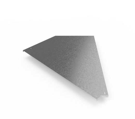 Крышка кабельроста углового с R=100 мм 45 горизонтальный РК145Г.1000.20.100.2,5.1