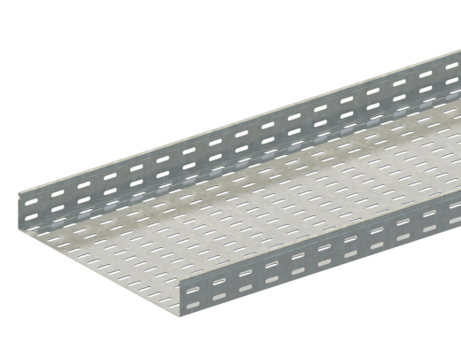 Лоток монтажный прямой перфорированный замковый ЛППЗ.600.50.2000.1,5.6