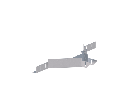 Лоток монтажный угловой ответвительный ЛУОГ.50.50.503.1.1